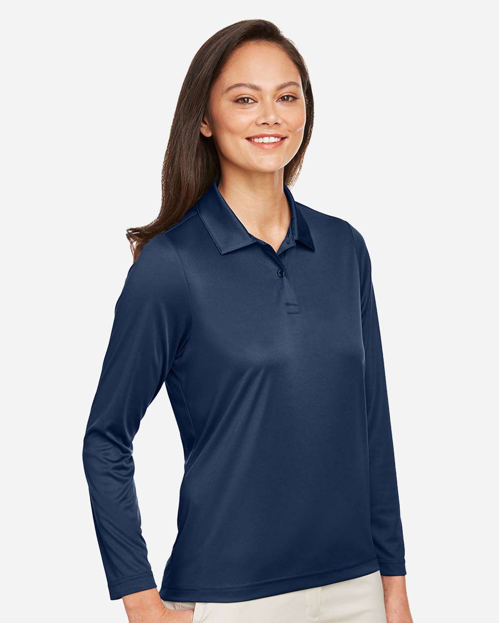Women's Zone Performance Long Sleeve Polo