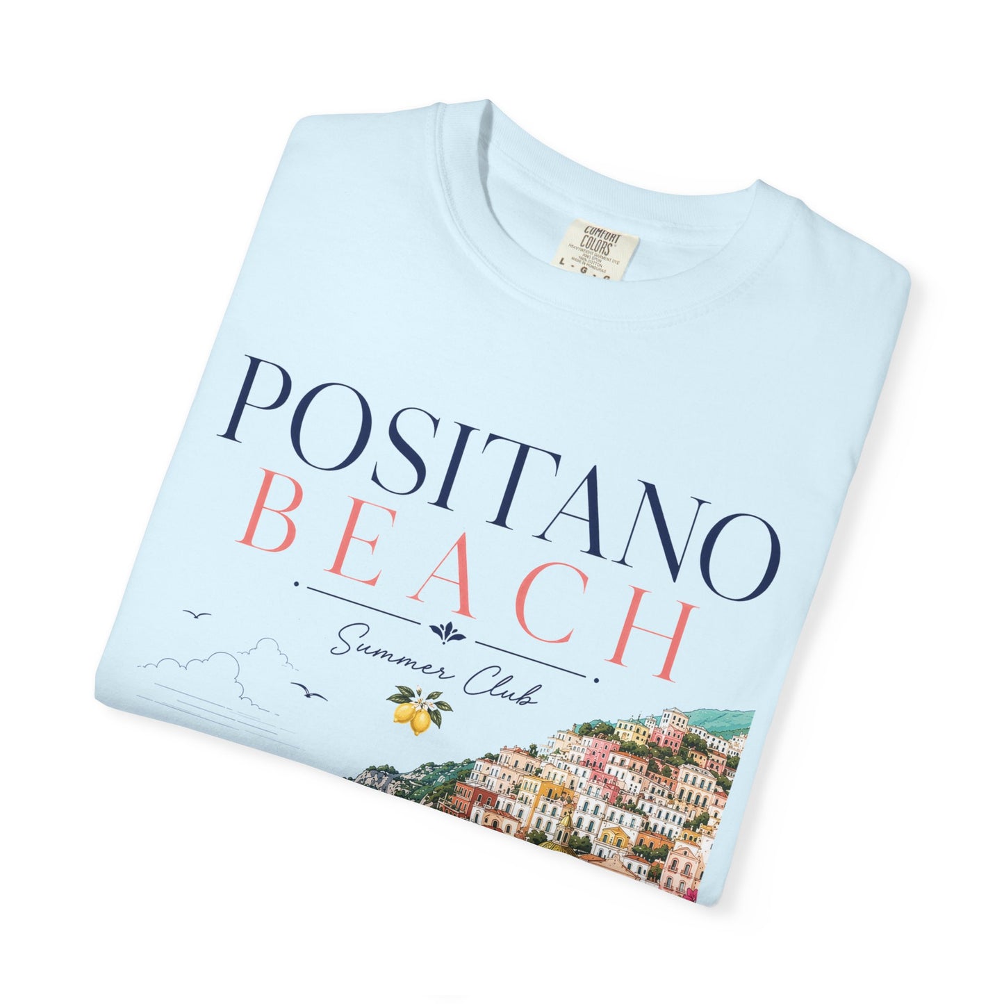 Positano Beach – Summer Club | Premium Vintage Tee