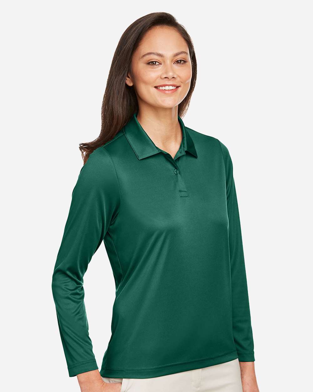 Women's Zone Performance Long Sleeve Polo