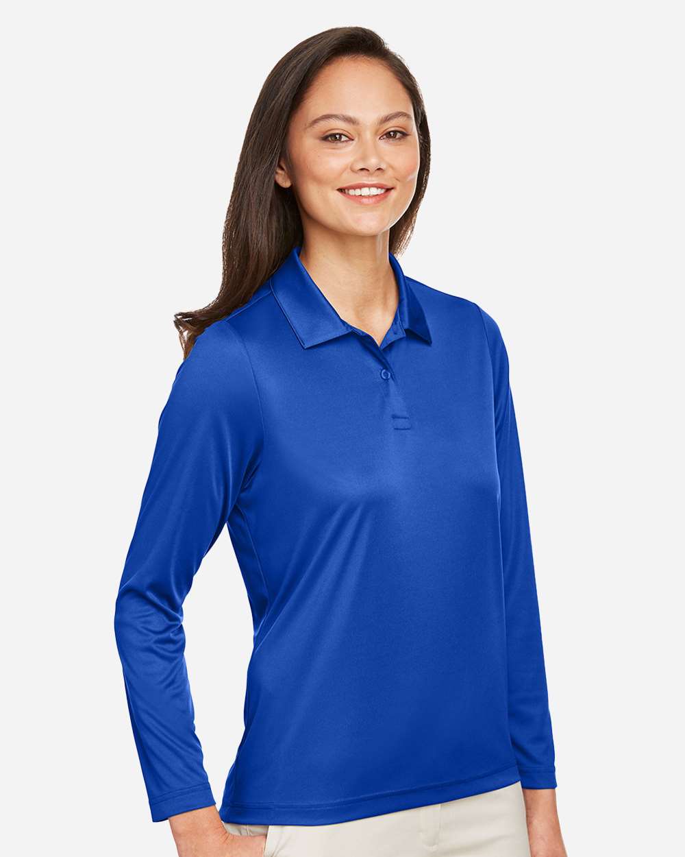 Women's Zone Performance Long Sleeve Polo