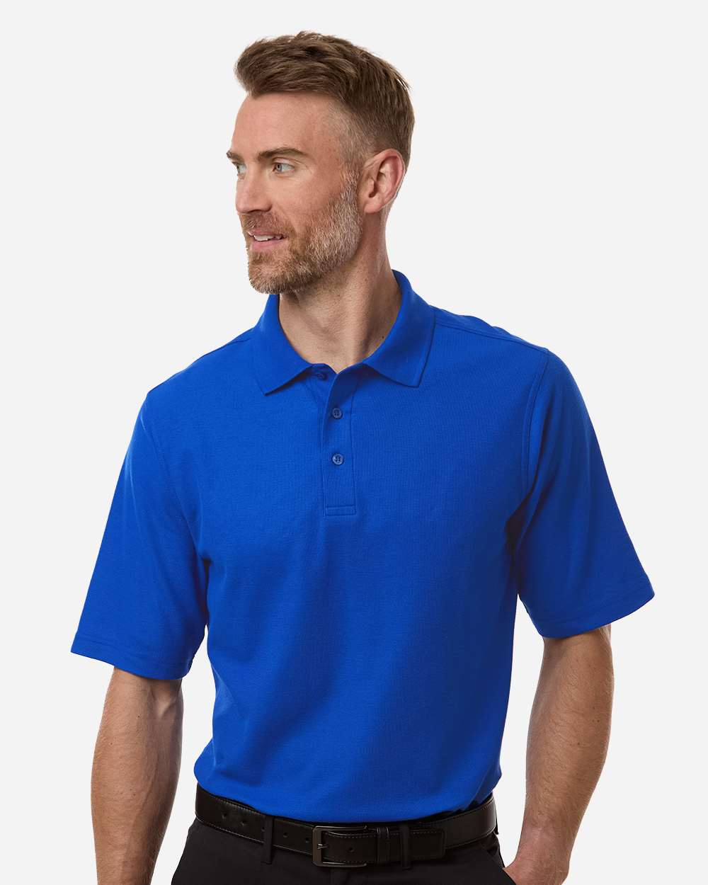 Men's Tall Maverick CVC Pique Polo