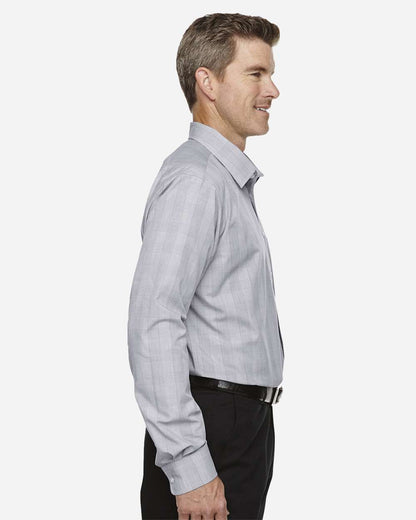 Men's Crown CollectionÂ® Glen Plaid Woven Dress Shirt