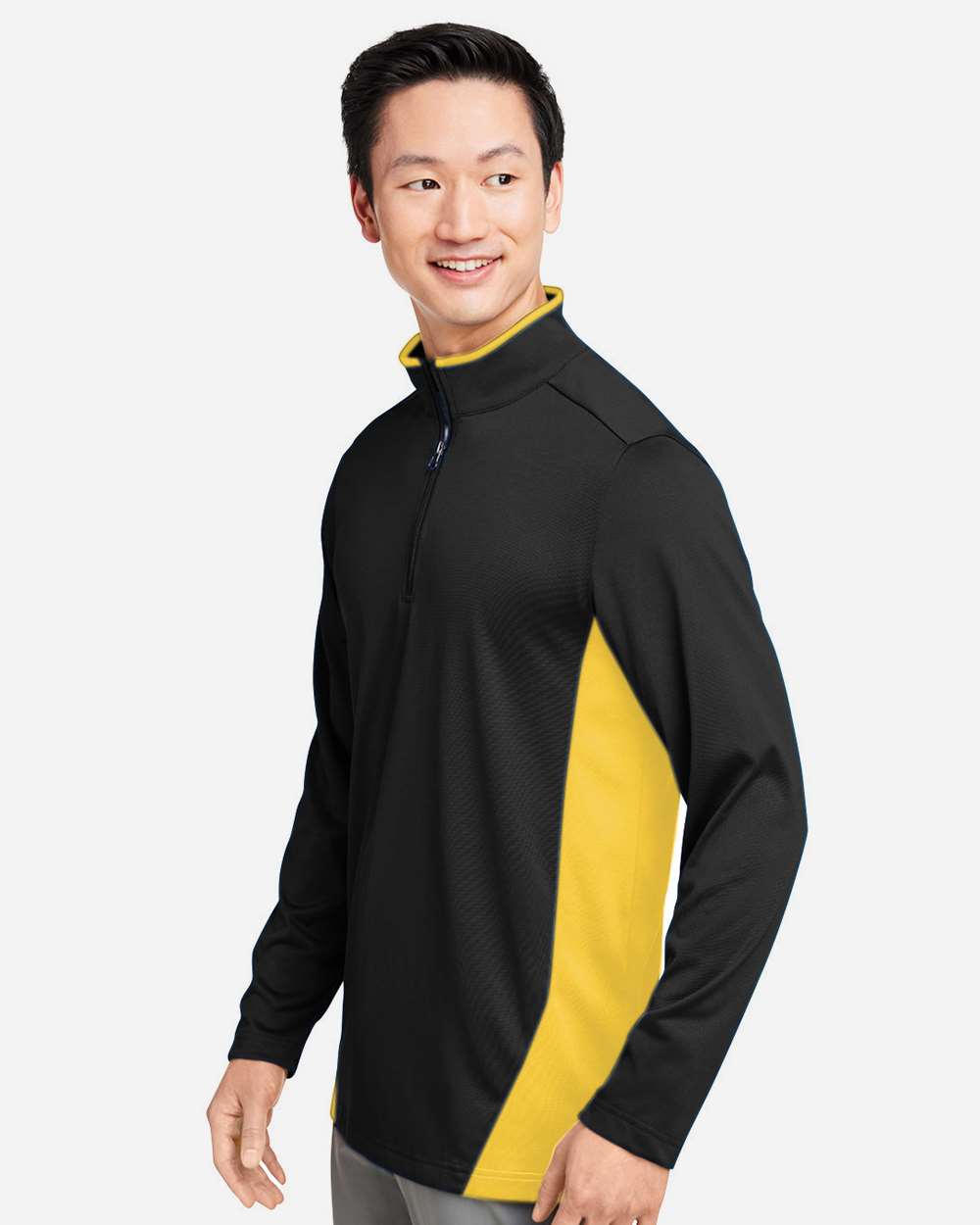 Men's Flash Snag Protection Plus IL Colorblock Quarter-Zip Pullover