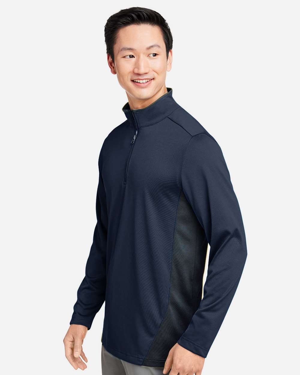 Men's Flash Snag Protection Plus IL Colorblock Quarter-Zip Pullover
