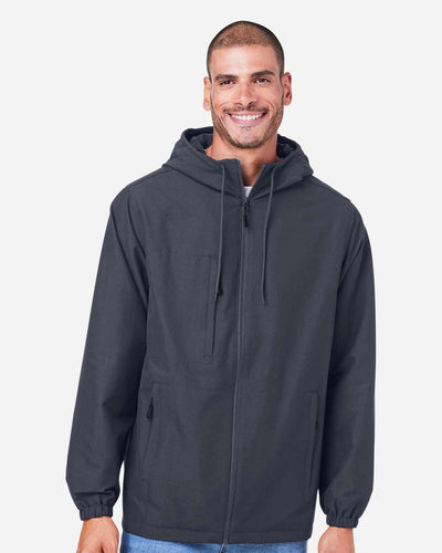 Unisex Flex Twill Hooded Jacket