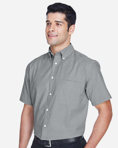 Men's Oxford Short Sleeve with Stain-Release