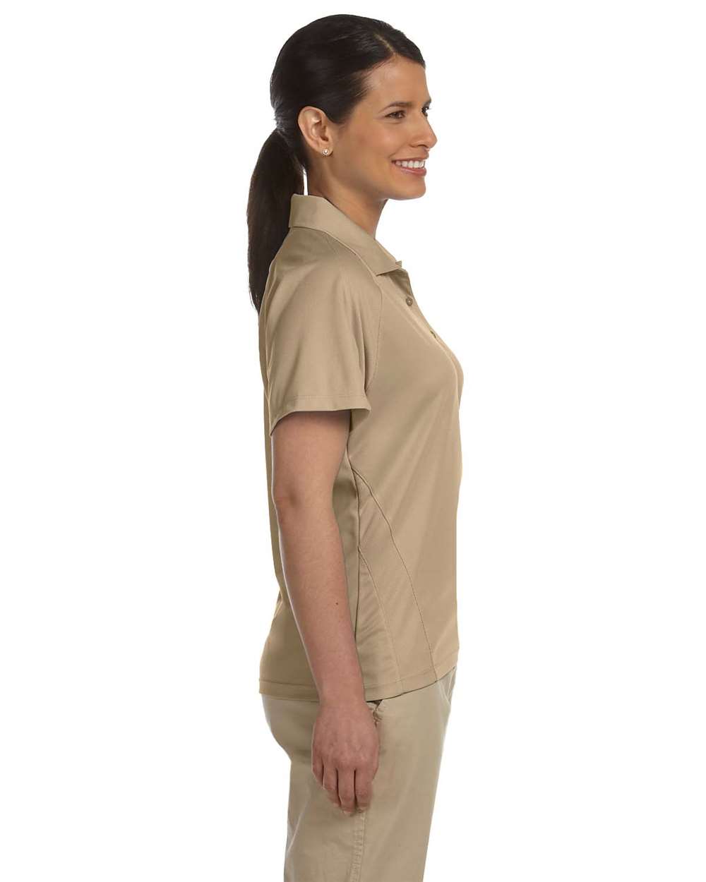 Women's Polytech Mesh Insert Polo