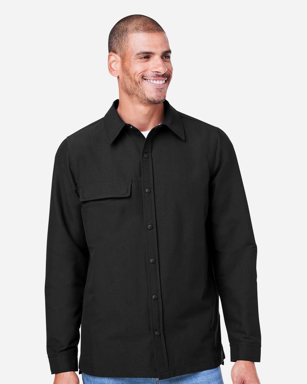 Unisex Flex Twill Overshirt