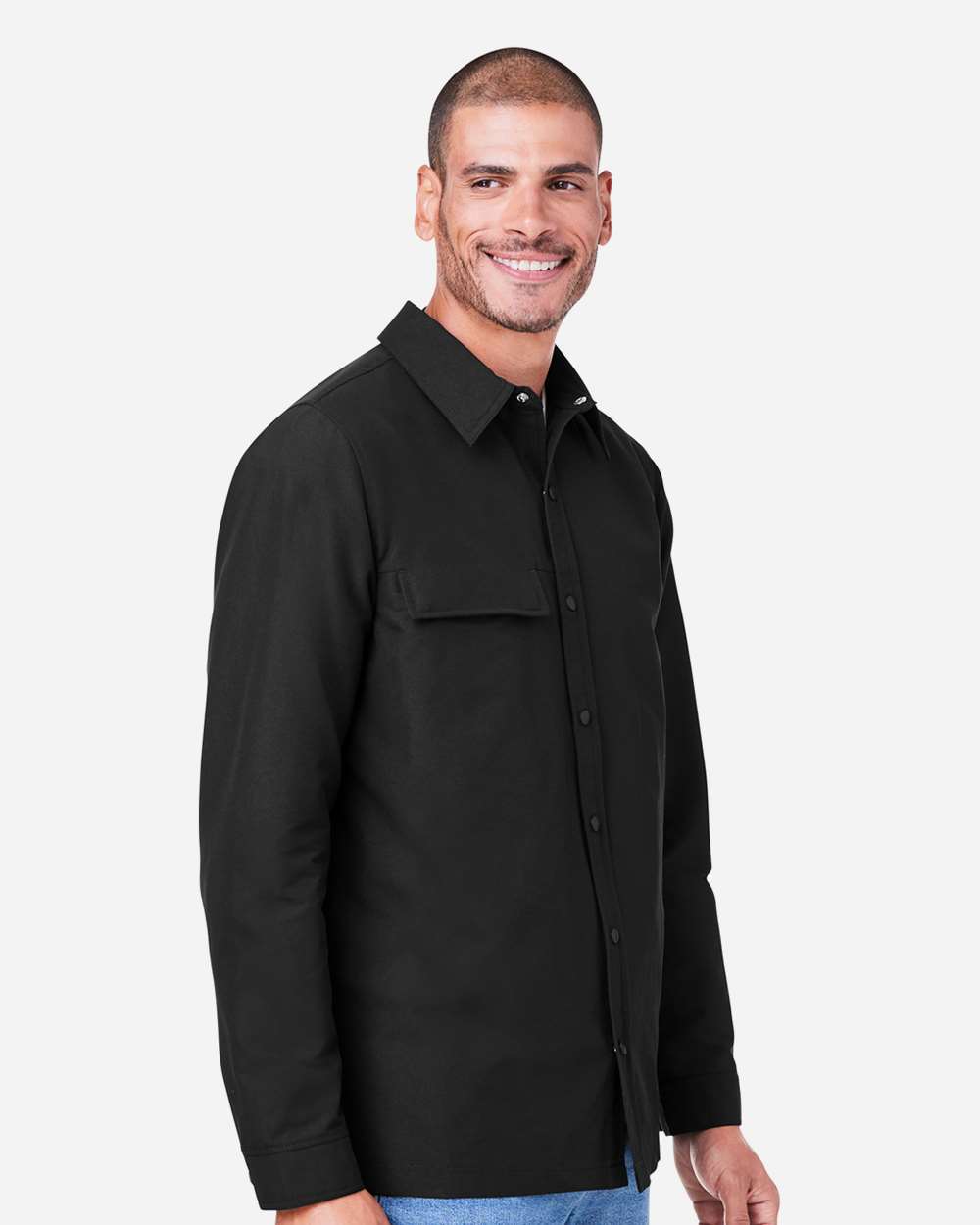 Unisex Flex Twill Overshirt