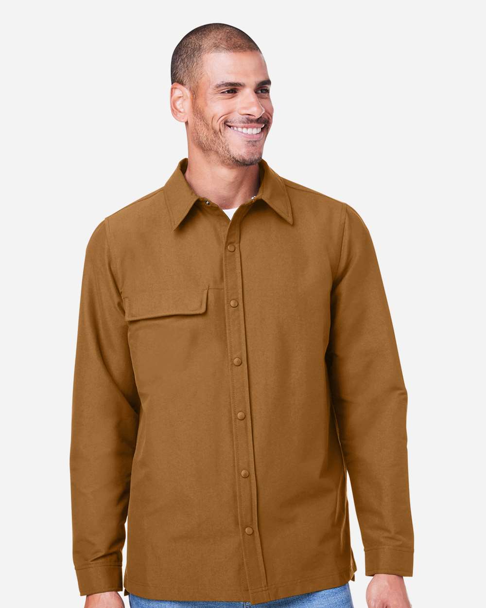 Unisex Flex Twill Overshirt