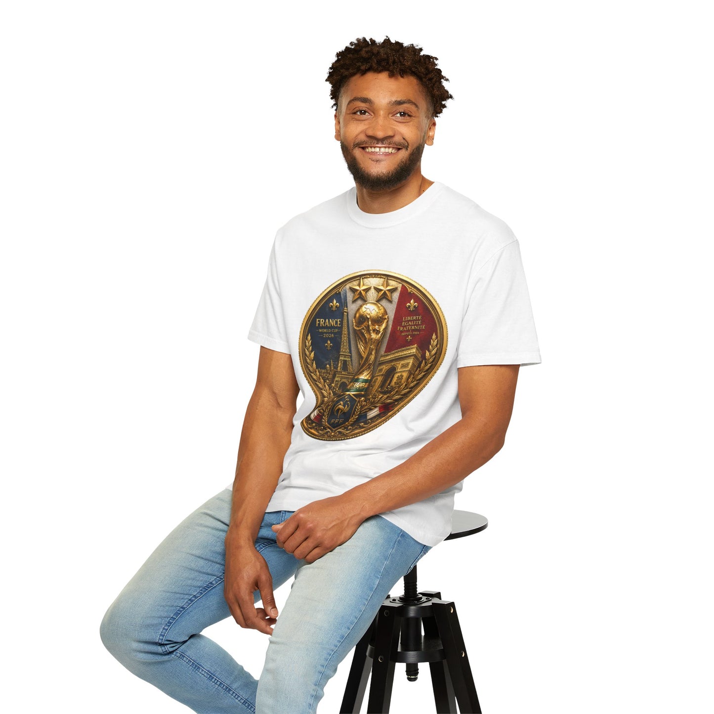France Football World Cup 2026 Sovereign Trophy Medallion – Imperial Glory | Premium Graphic Tee