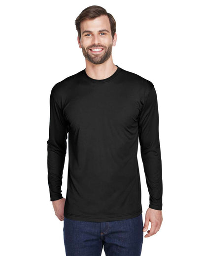 Men's Cool & Dry Sport Long Sleeve Performance Interlock T-Shirt