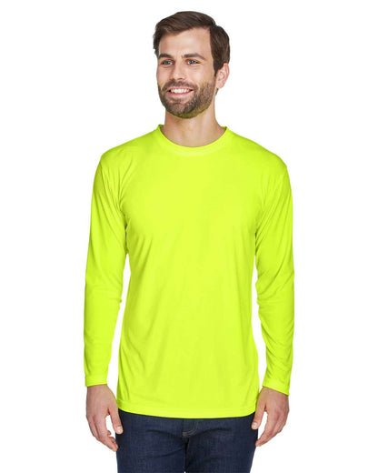 Men's Cool & Dry Sport Long Sleeve Performance Interlock T-Shirt