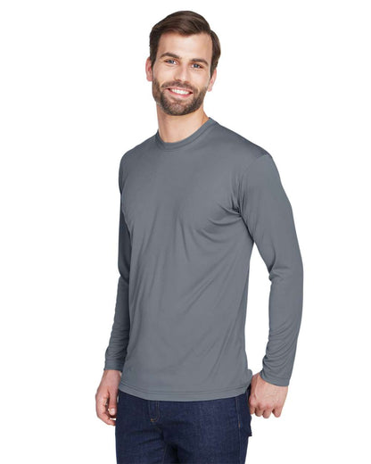 Men's Cool & Dry Sport Long Sleeve Performance Interlock T-Shirt