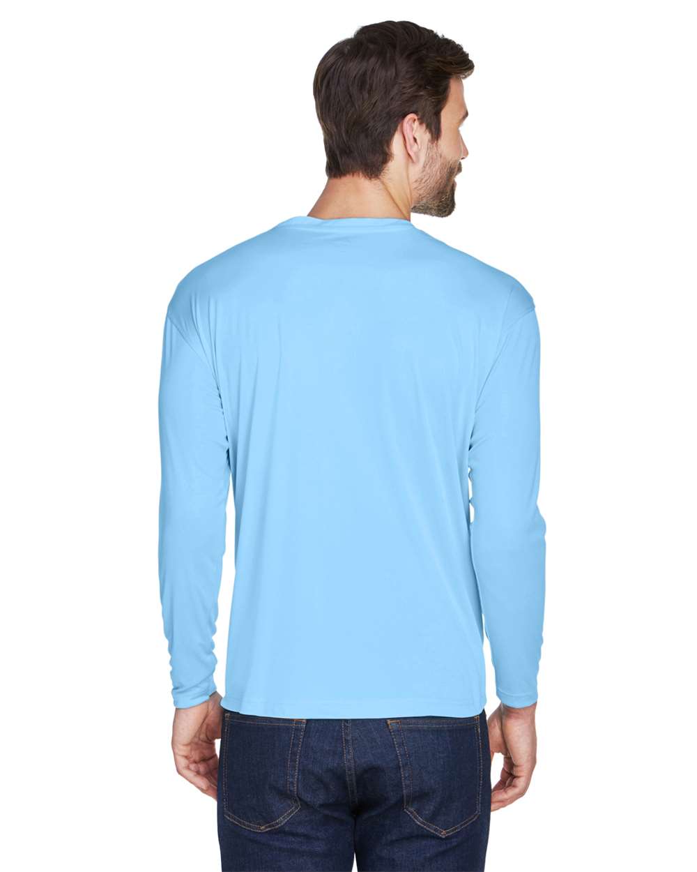 Men's Cool & Dry Sport Long Sleeve Performance Interlock T-Shirt