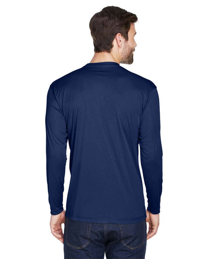 Men's Cool & Dry Sport Long Sleeve Performance Interlock T-Shirt
