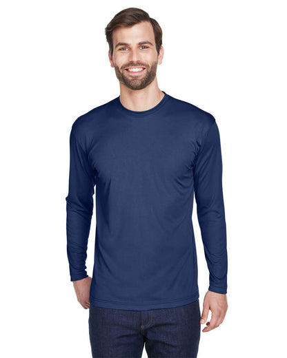 Men's Cool & Dry Sport Long Sleeve Performance Interlock T-Shirt