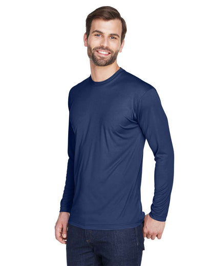 Men's Cool & Dry Sport Long Sleeve Performance Interlock T-Shirt