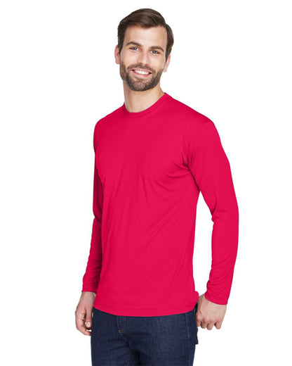 Men's Cool & Dry Sport Long Sleeve Performance Interlock T-Shirt