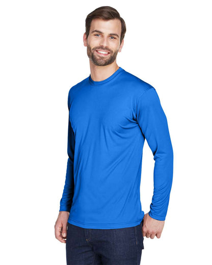 Men's Cool & Dry Sport Long Sleeve Performance Interlock T-Shirt