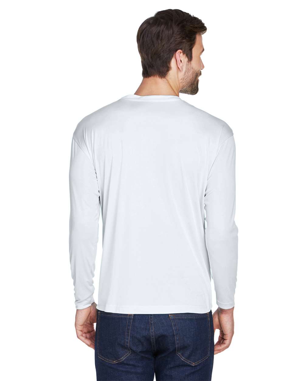 Men's Cool & Dry Sport Long Sleeve Performance Interlock T-Shirt