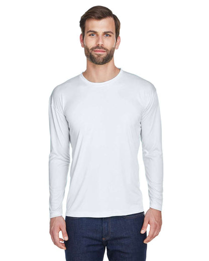 Men's Cool & Dry Sport Long Sleeve Performance Interlock T-Shirt