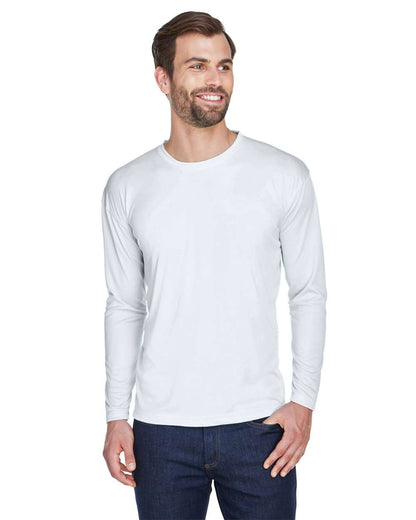 Men's Cool & Dry Sport Long Sleeve Performance Interlock T-Shirt