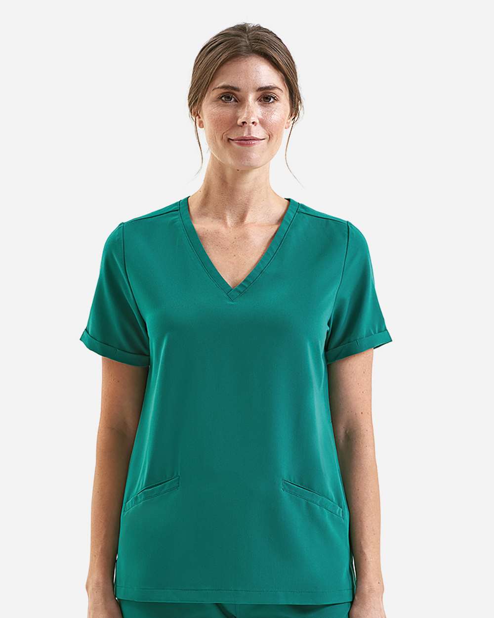 Women's Invincible V-Neck Stretch Scrub Top