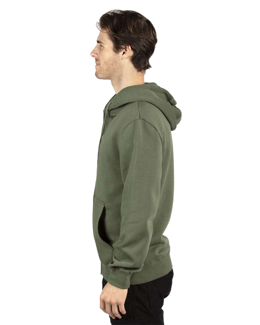 Unisex Fleece Full-Zip Hooded Sweatshirt