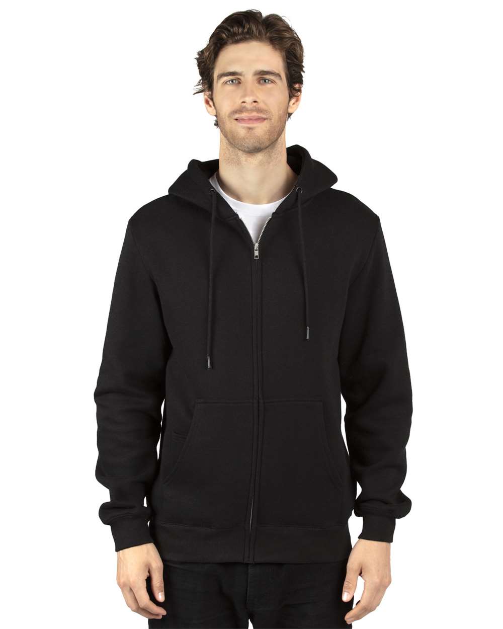 Unisex Fleece Full-Zip Hooded Sweatshirt