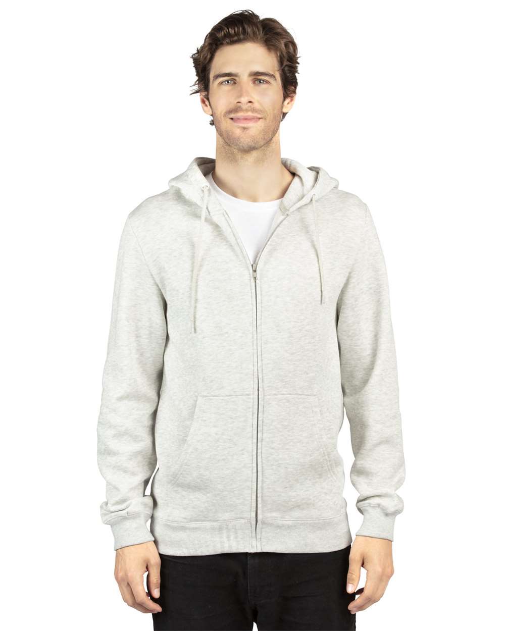 Unisex Fleece Full-Zip Hooded Sweatshirt