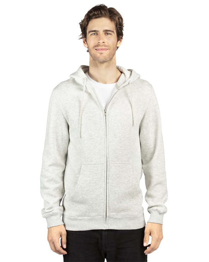Unisex Fleece Full-Zip Hooded Sweatshirt