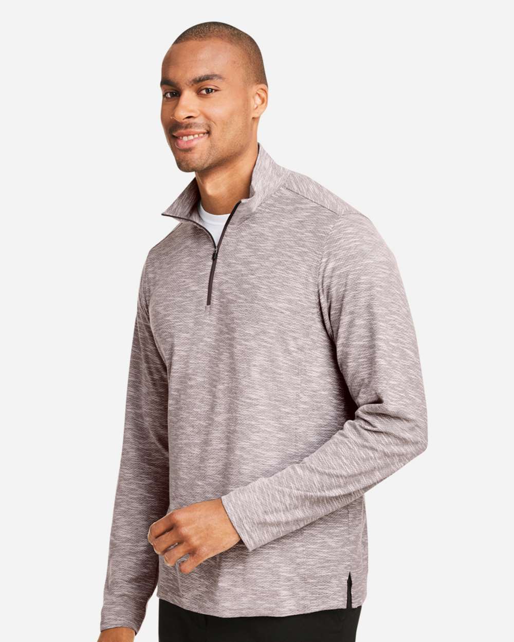 Men's Eclipse Jacquard Quarter-Zip Pullover