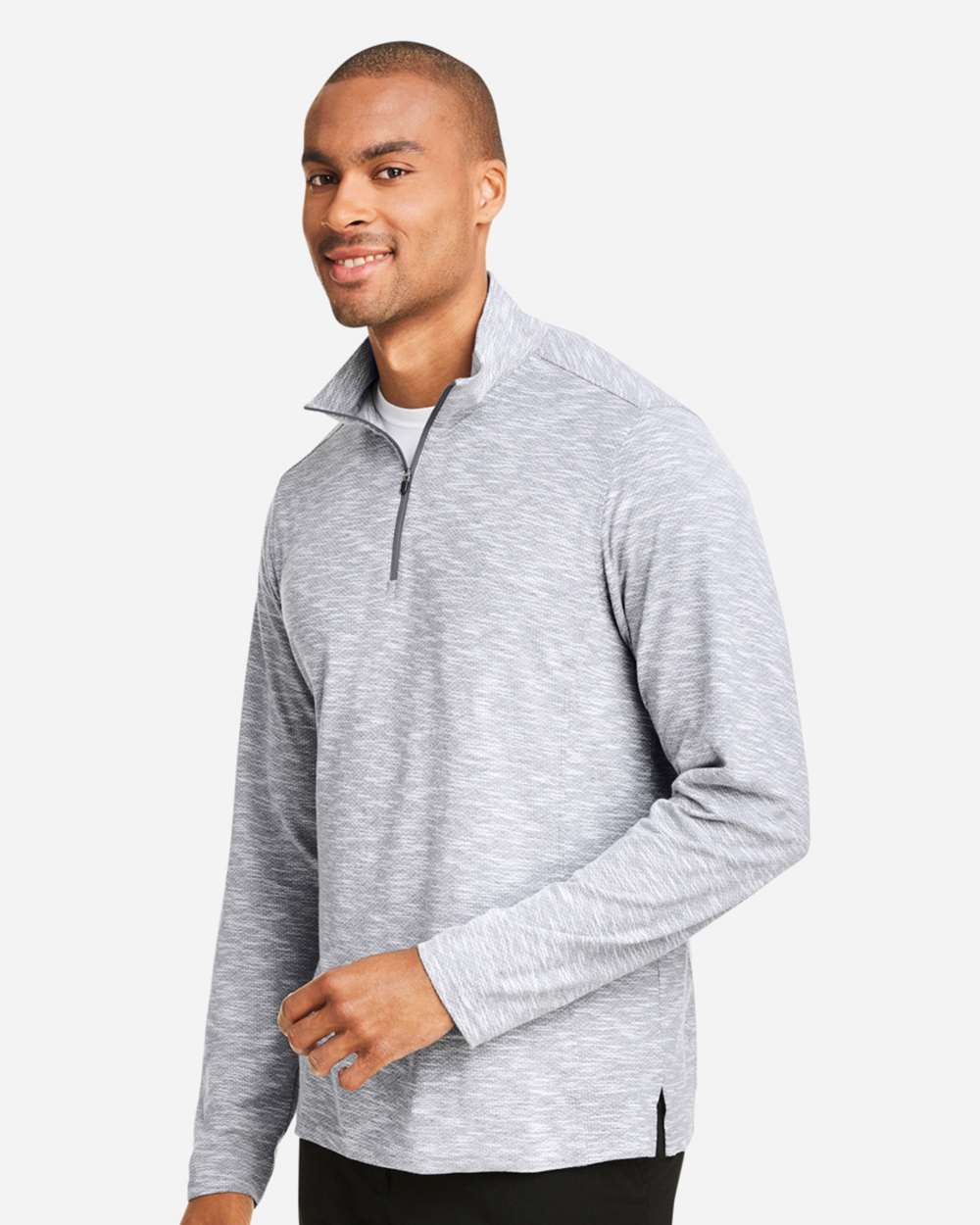Men's Eclipse Jacquard Quarter-Zip Pullover