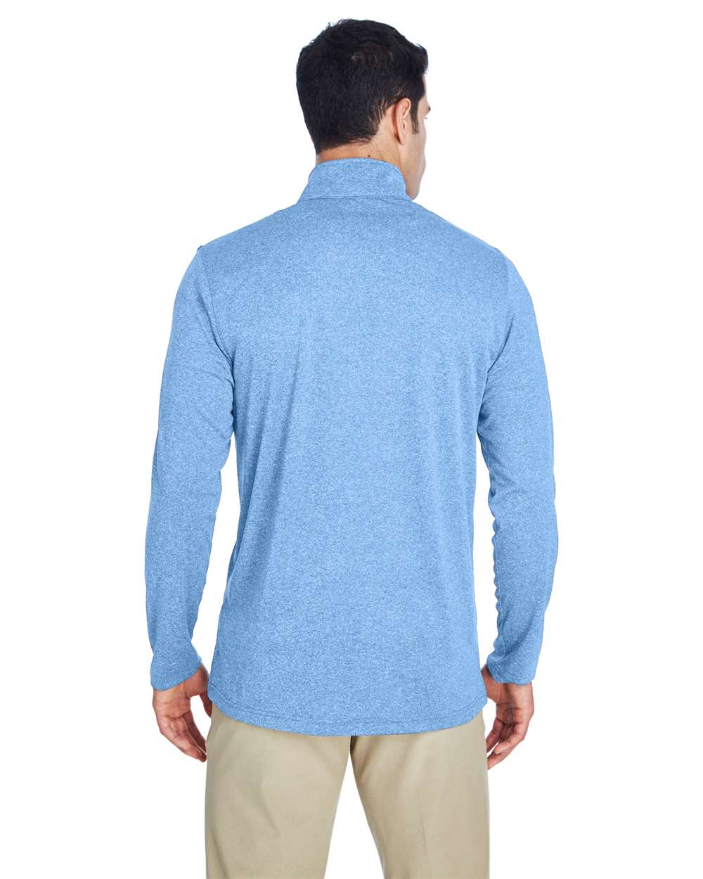 Men's Cool & Dry Heathered Performance Quarter-Zip Pullover