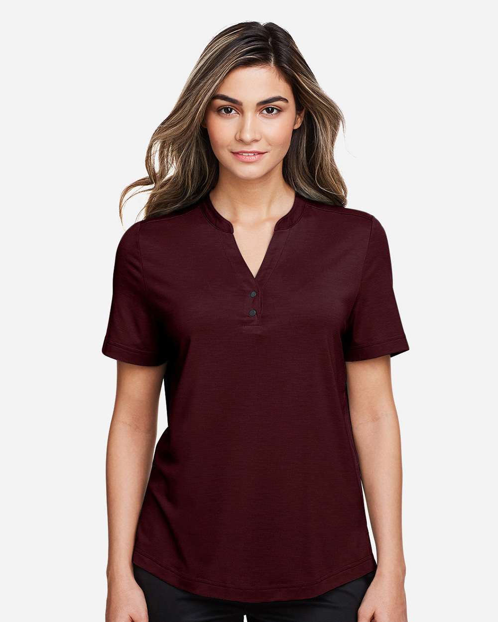 Women's JAQ Snap-Up Stretch Performance Polo
