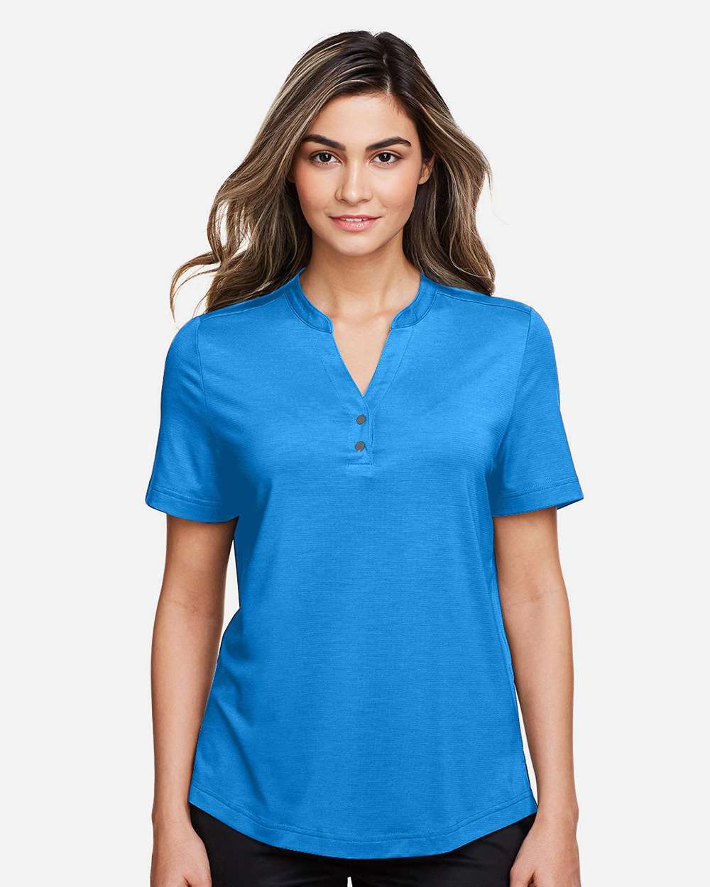 Women's JAQ Snap-Up Stretch Performance Polo