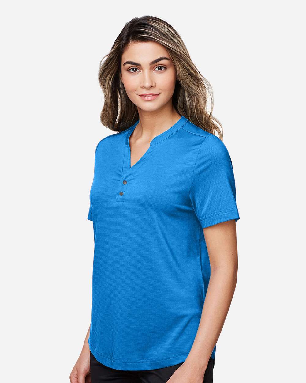 Women's JAQ Snap-Up Stretch Performance Polo