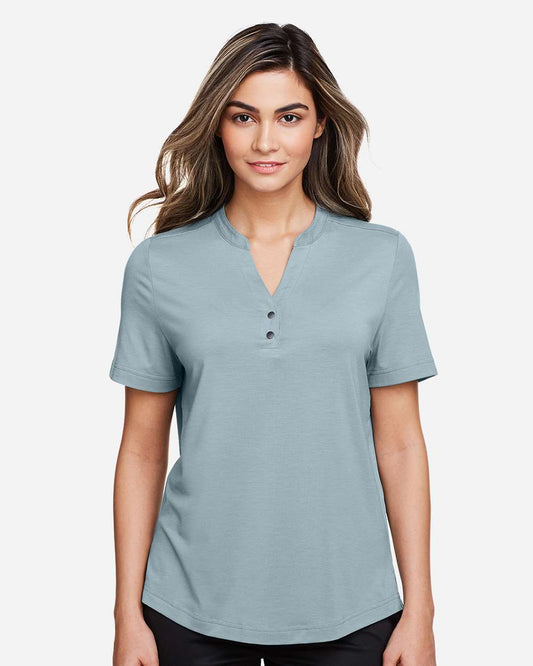 Women's JAQ Snap-Up Stretch Performance Polo