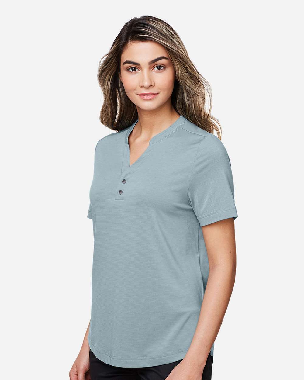 Women's JAQ Snap-Up Stretch Performance Polo