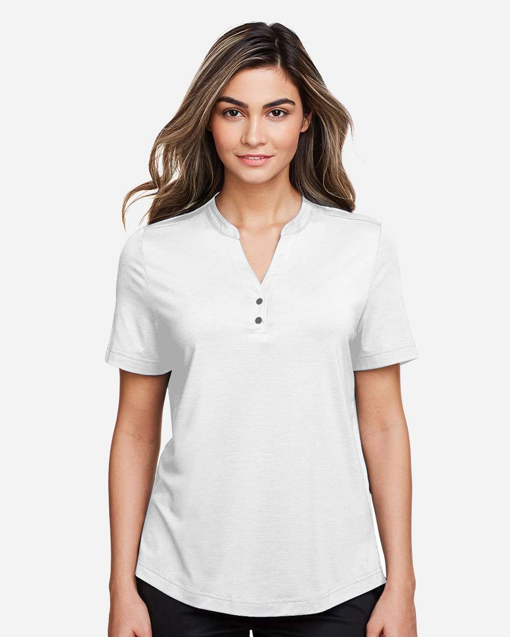 Women's JAQ Snap-Up Stretch Performance Polo