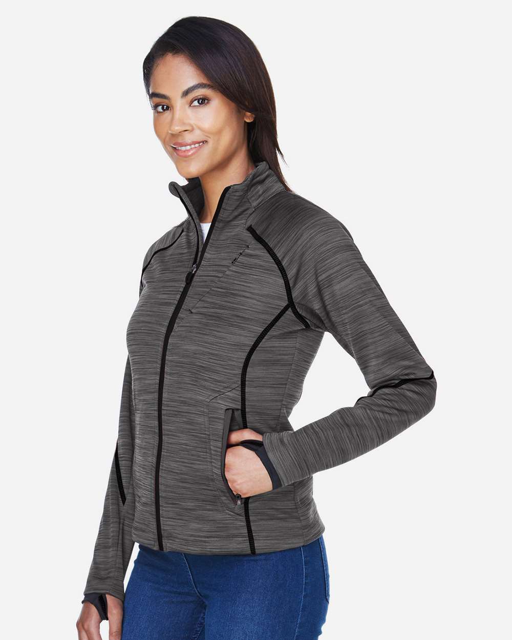 Women's Flux MÃ©lange Bonded Fleece Jacket