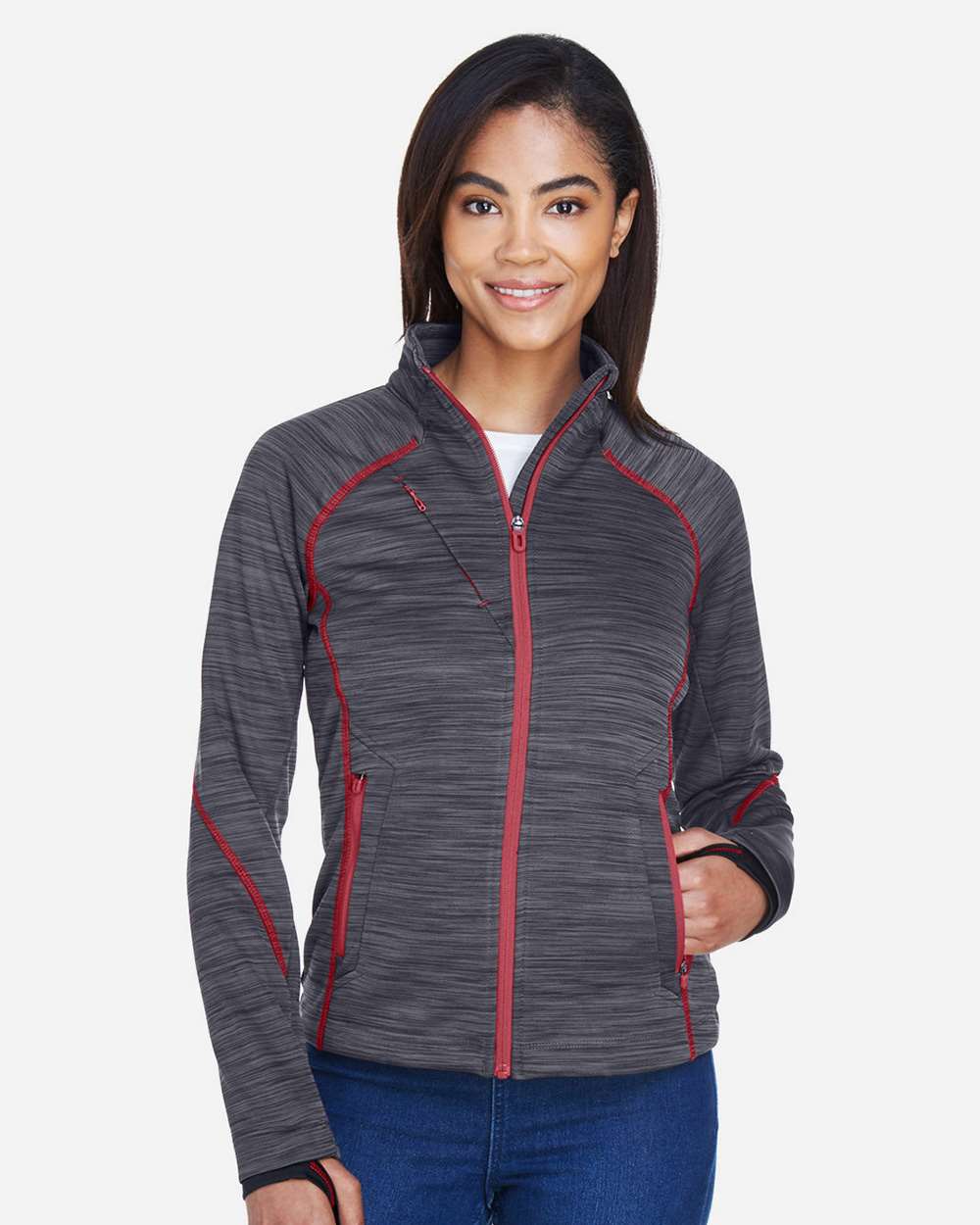 Women's Flux MÃ©lange Bonded Fleece Jacket