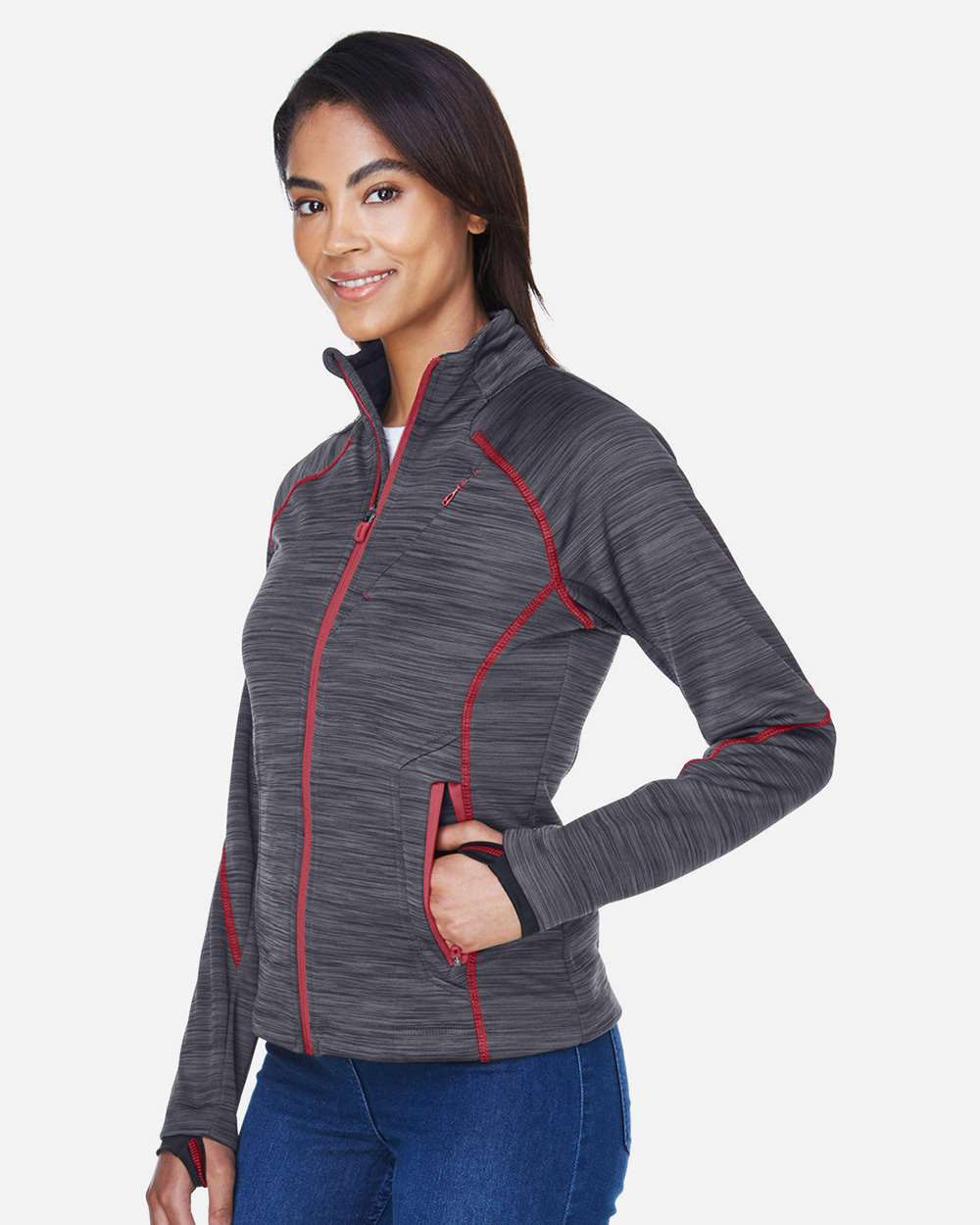 Women's Flux MÃ©lange Bonded Fleece Jacket