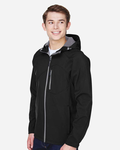 Men's Prospect Two-Layer Fleece Bonded Soft Shell Hooded Jacket