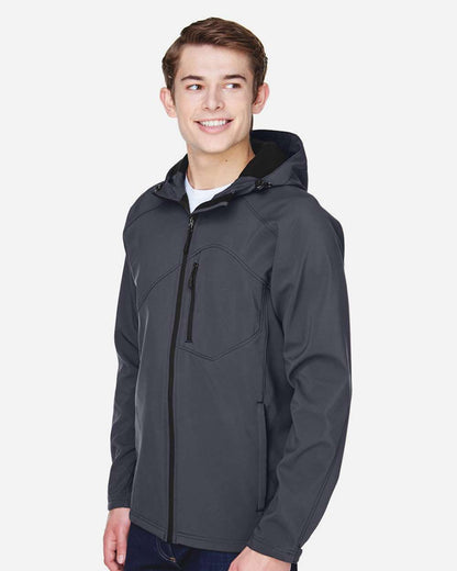 Men's Prospect Two-Layer Fleece Bonded Soft Shell Hooded Jacket
