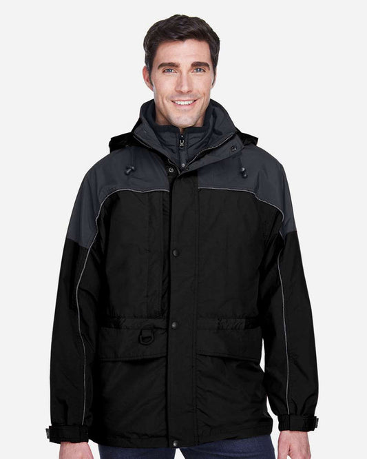 Men's 3-in-1 Two-Tone Parka