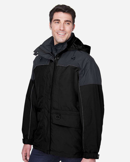 Men's 3-in-1 Two-Tone Parka