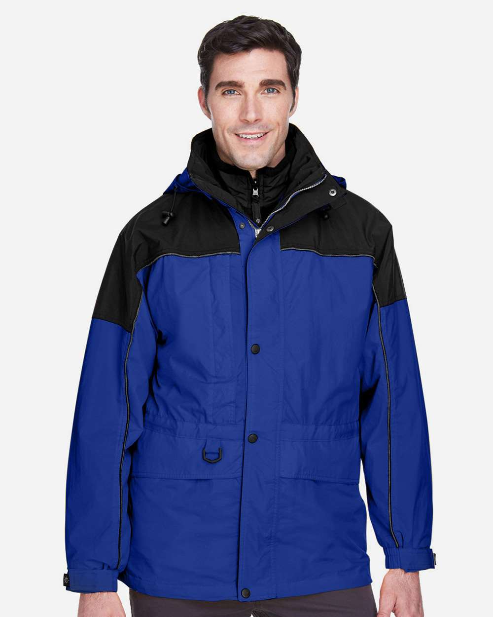 Men's 3-in-1 Two-Tone Parka