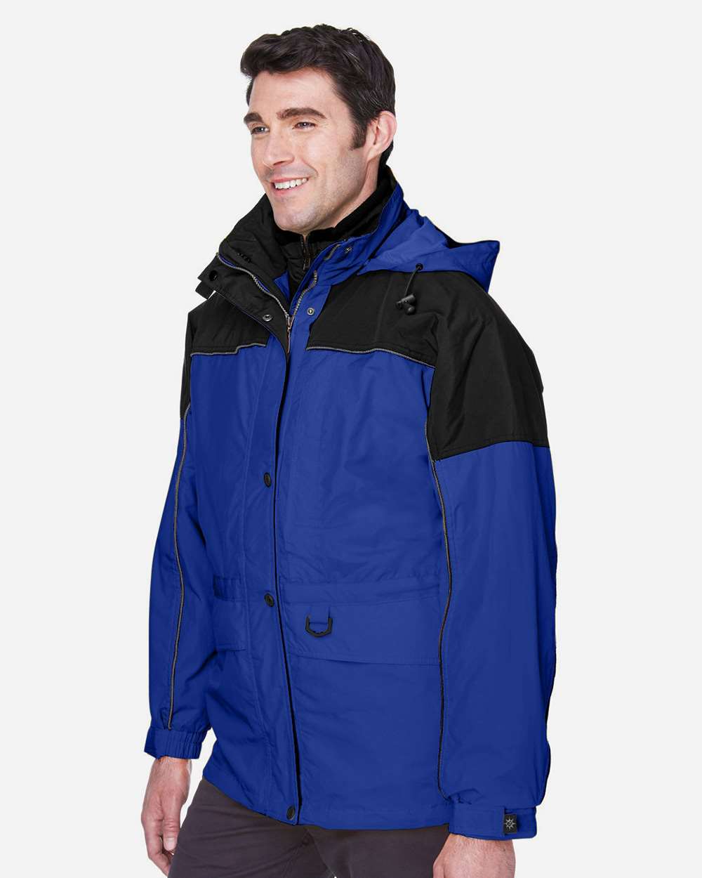 Men's 3-in-1 Two-Tone Parka